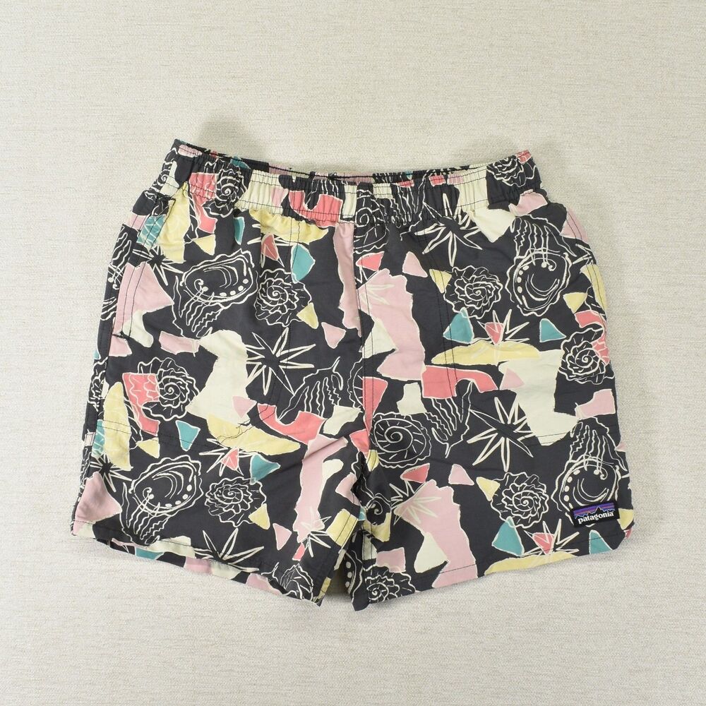 Patagonia Youth Large 12 Swim Trunks Shorts Printed Board Shorts Bathing Suit
